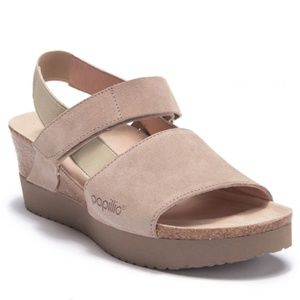 NIB $150 Birkenstock Papillo Linda Platform Wedge Sandal in size 43 (12/12.5 US)